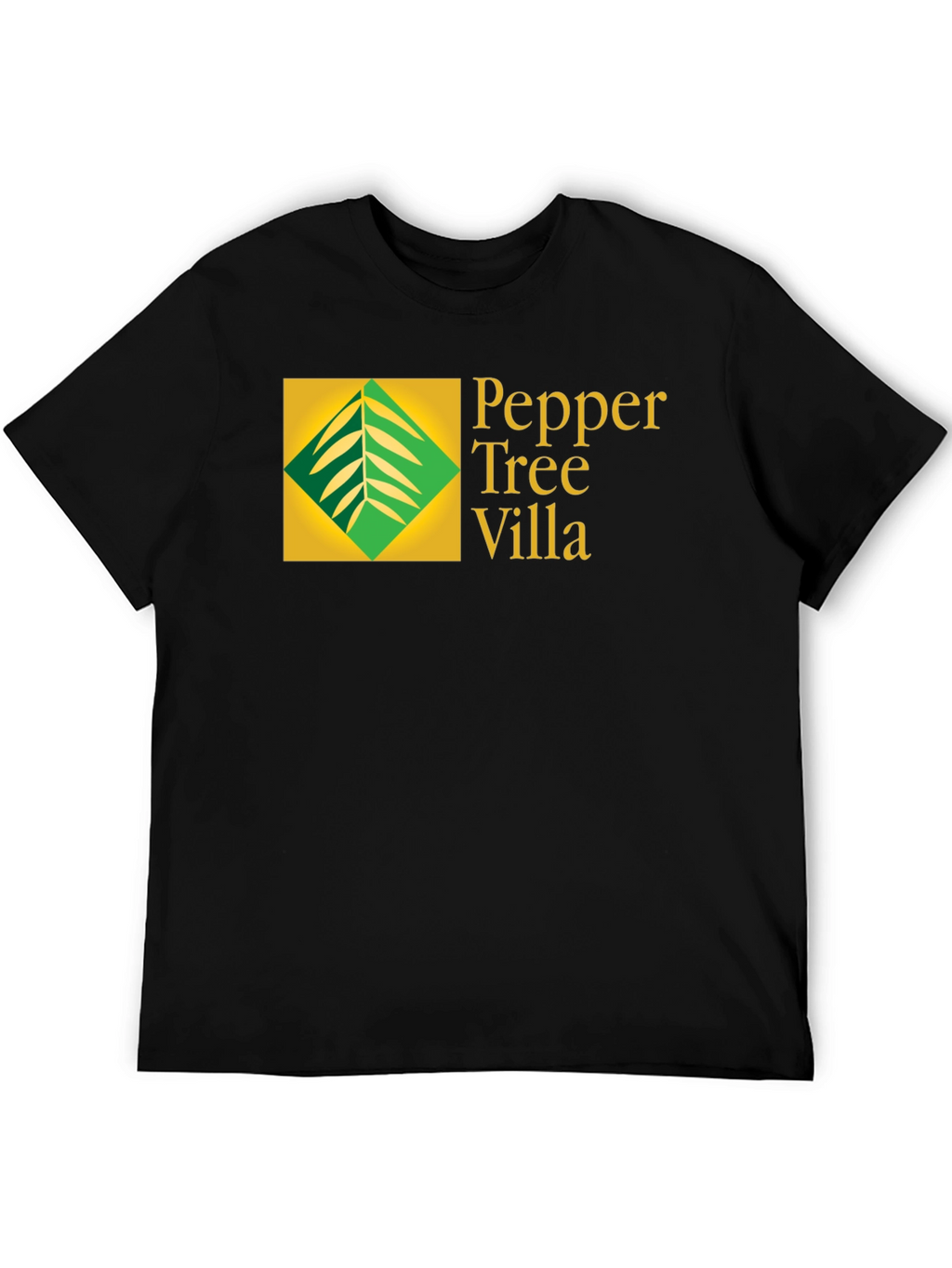 Pepper Tree Villa Black Tee