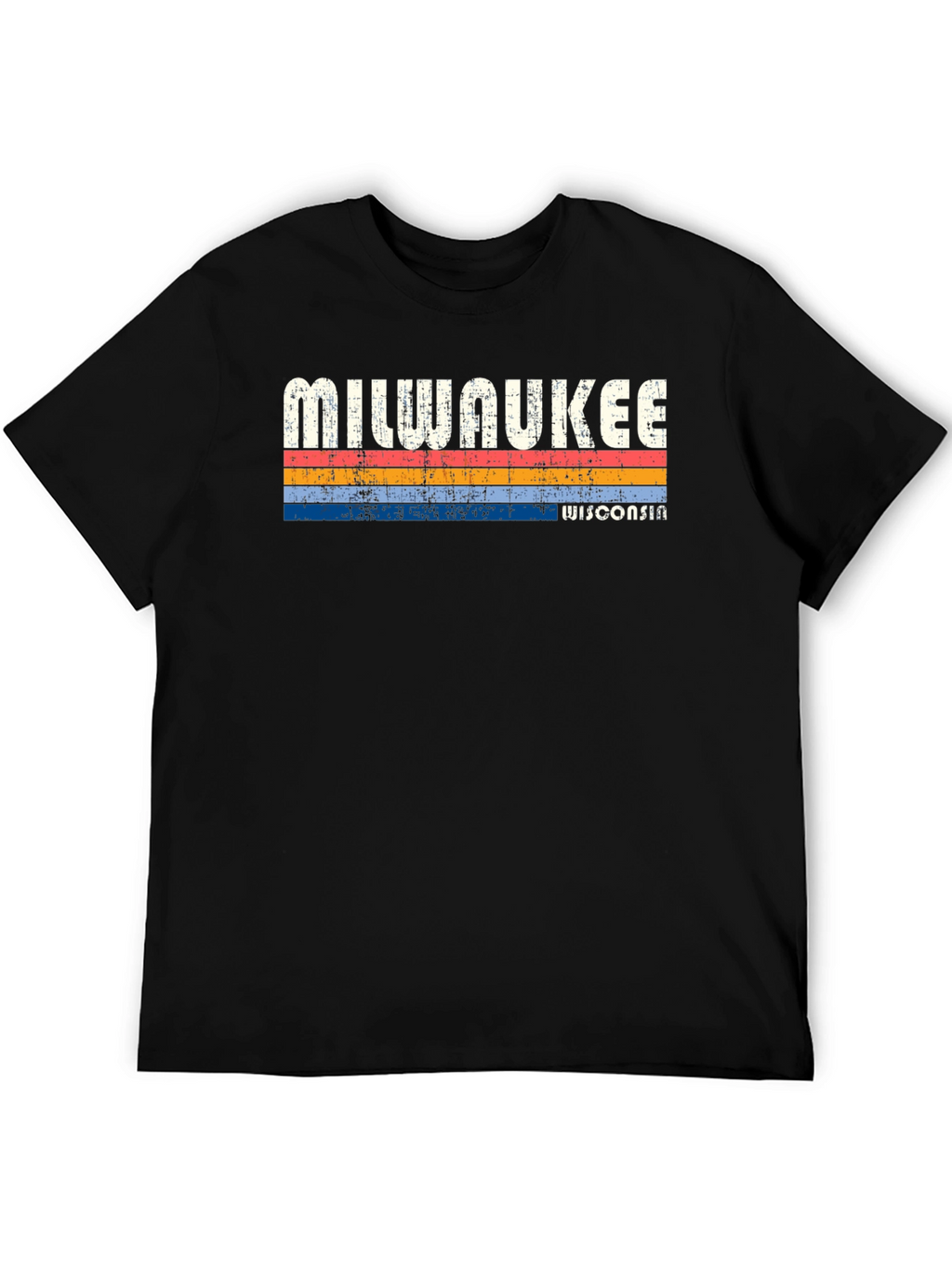 Milwaukee Wisconsin Retro Graphic T-Shirt
