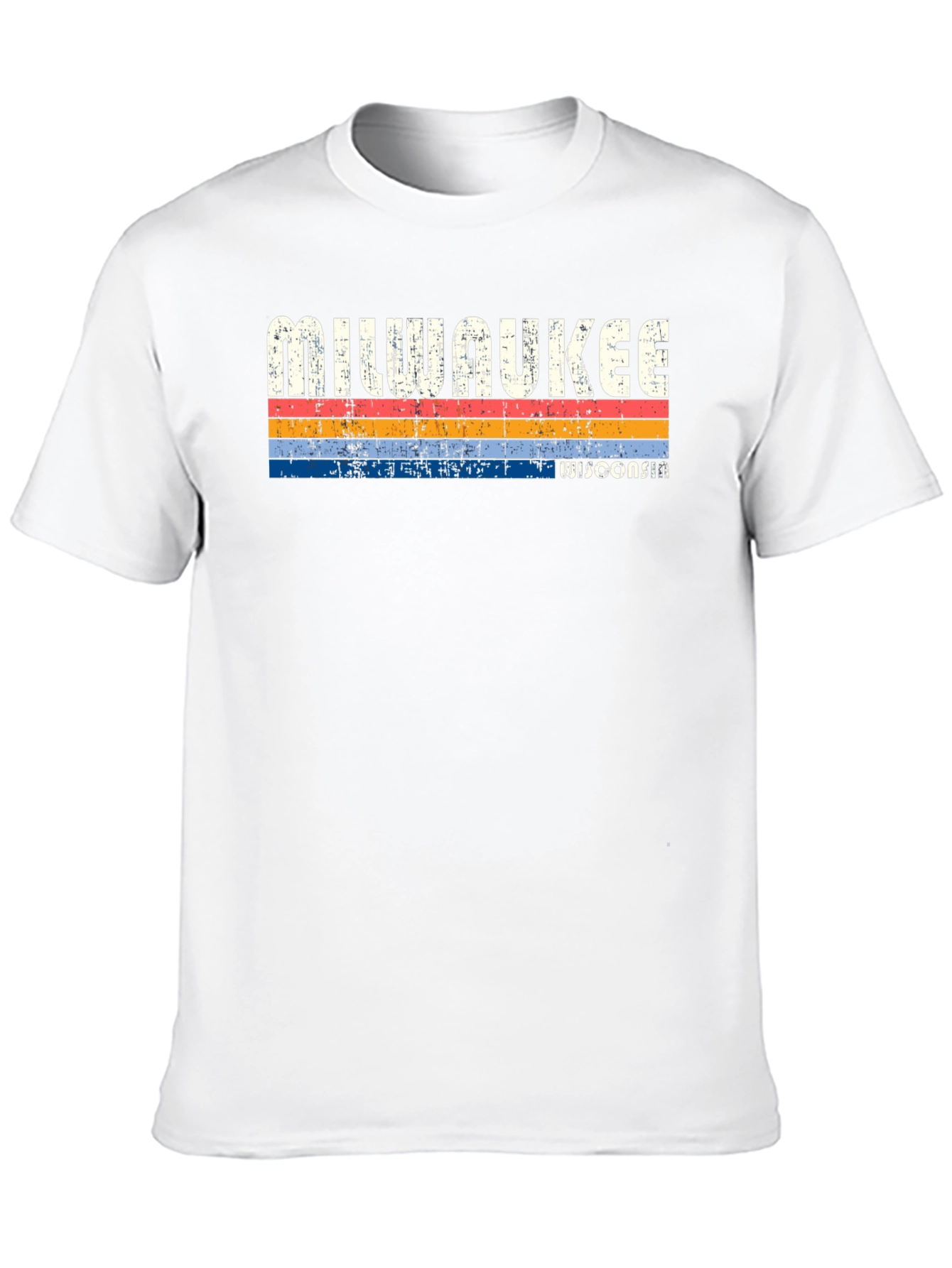 Milwaukee Wisconsin Retro Graphic T-Shirt