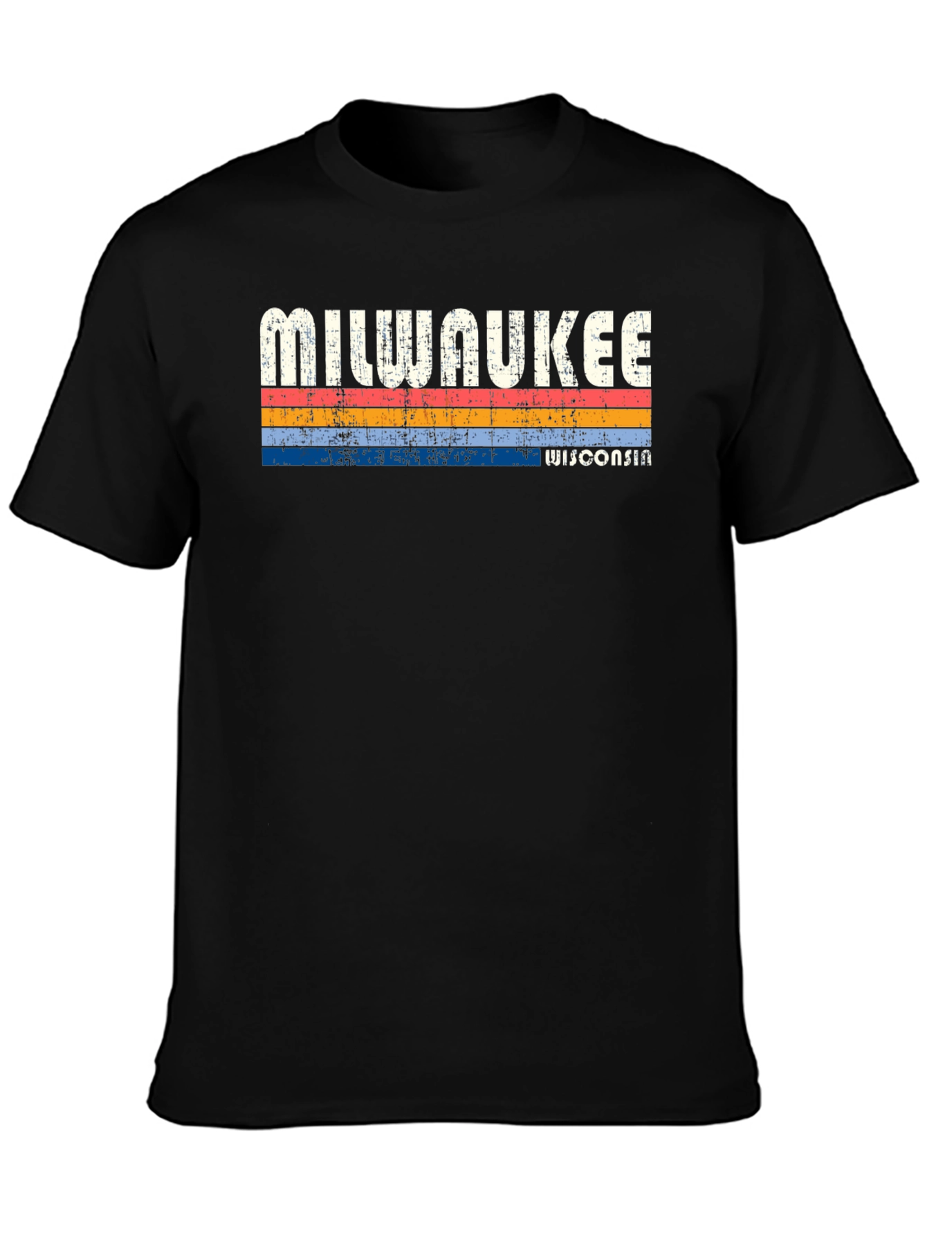 Milwaukee Wisconsin Retro Graphic T-Shirt