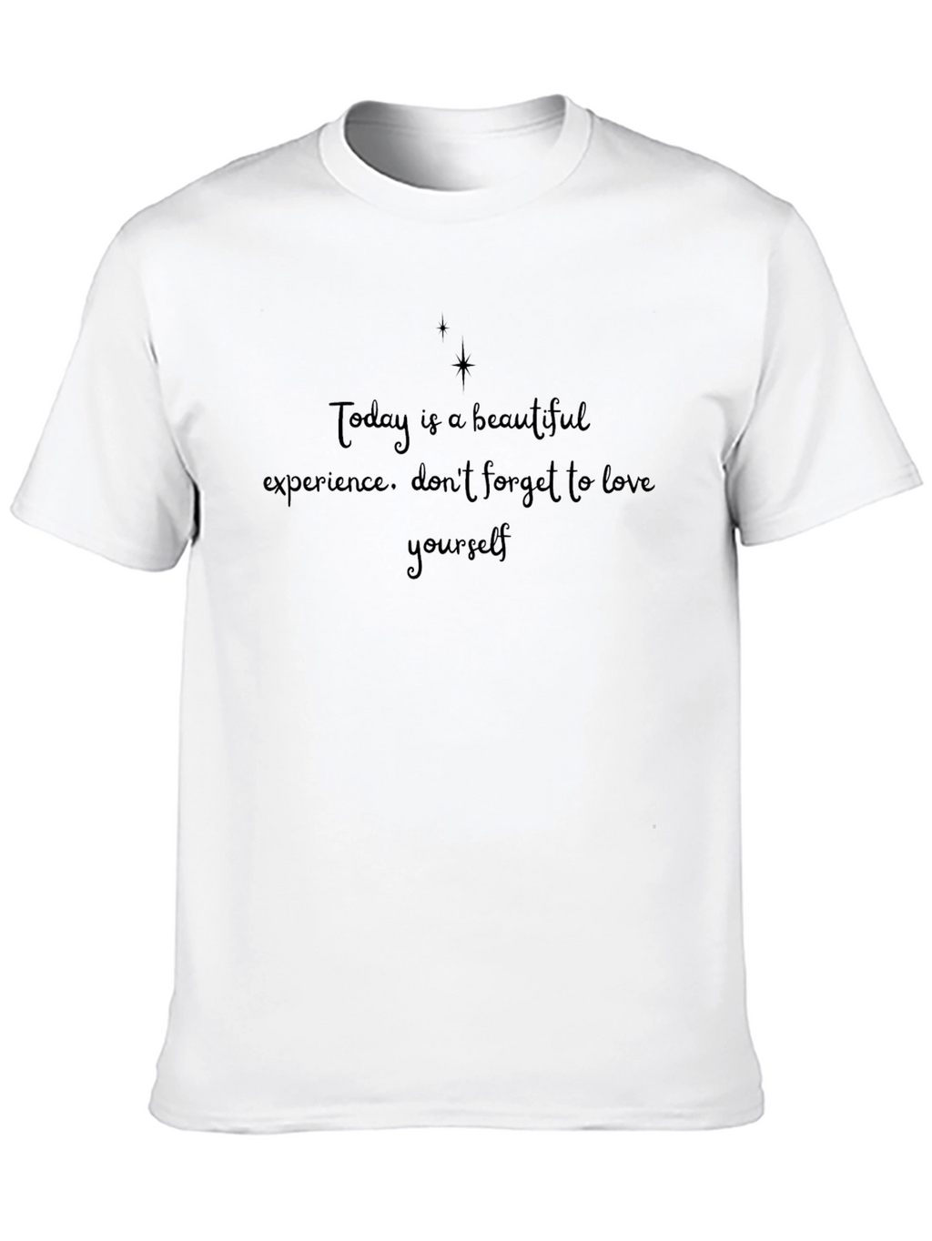 Inspirational Graphic Tee - Love Yourself Design