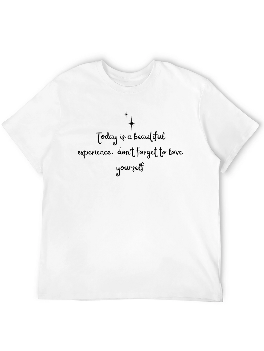 Inspirational Graphic Tee - Love Yourself Design