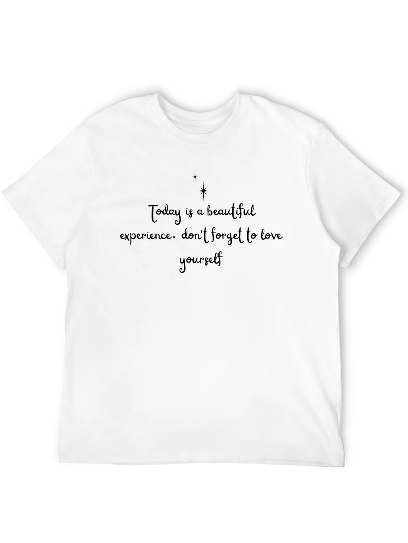 Inspirational Graphic Tee - Love Yourself Design