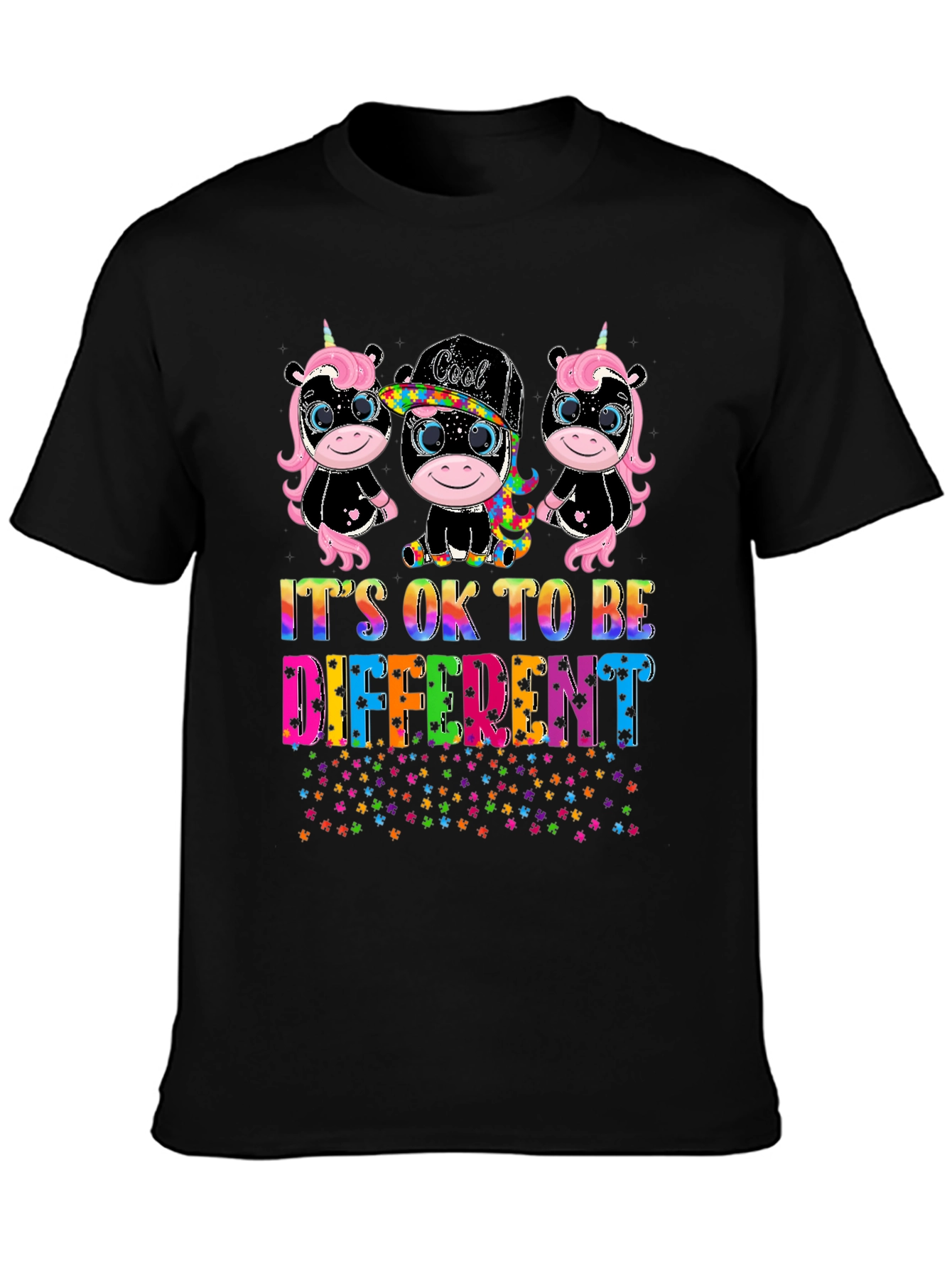 Its OK To Be Different Unicorn Tee