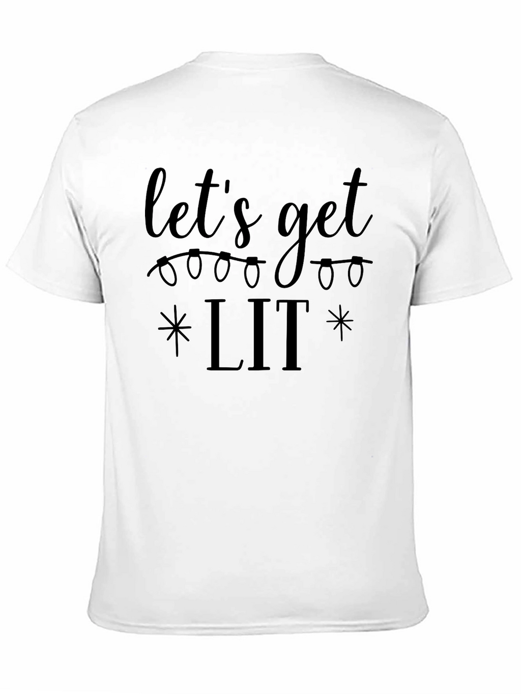 Lets Get Lit Christmas T-Shirt