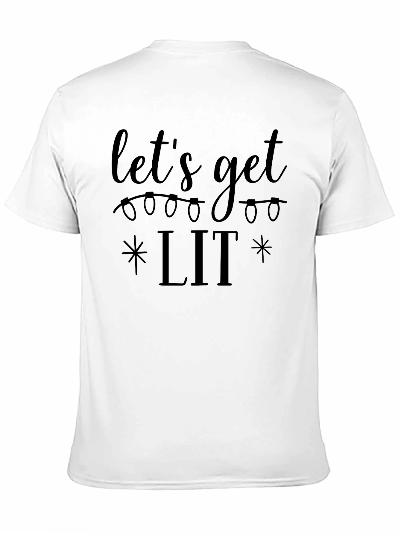 Lets Get Lit Christmas T-Shirt