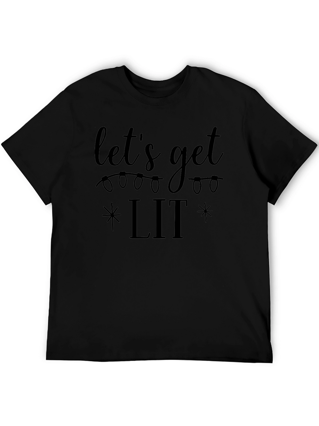 Lets Get Lit Christmas T-Shirt