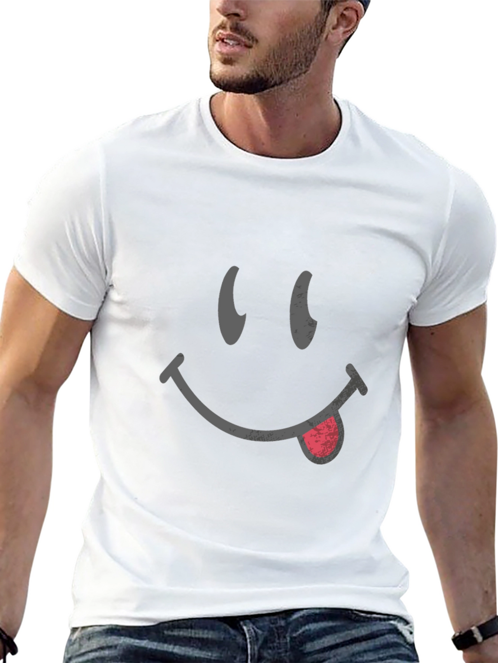 Funny Face Black T-Shirt