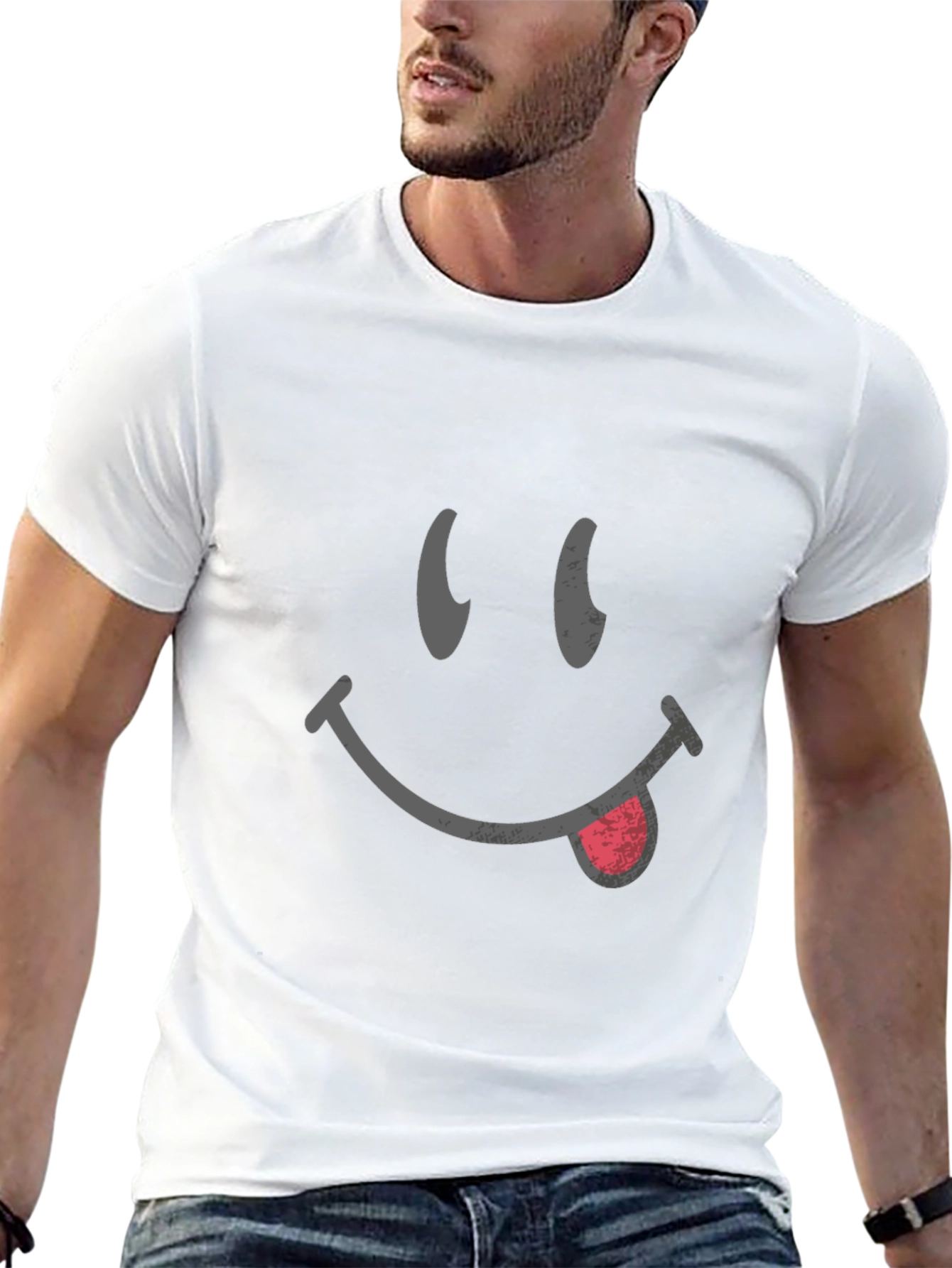 Funny Face Black T-Shirt