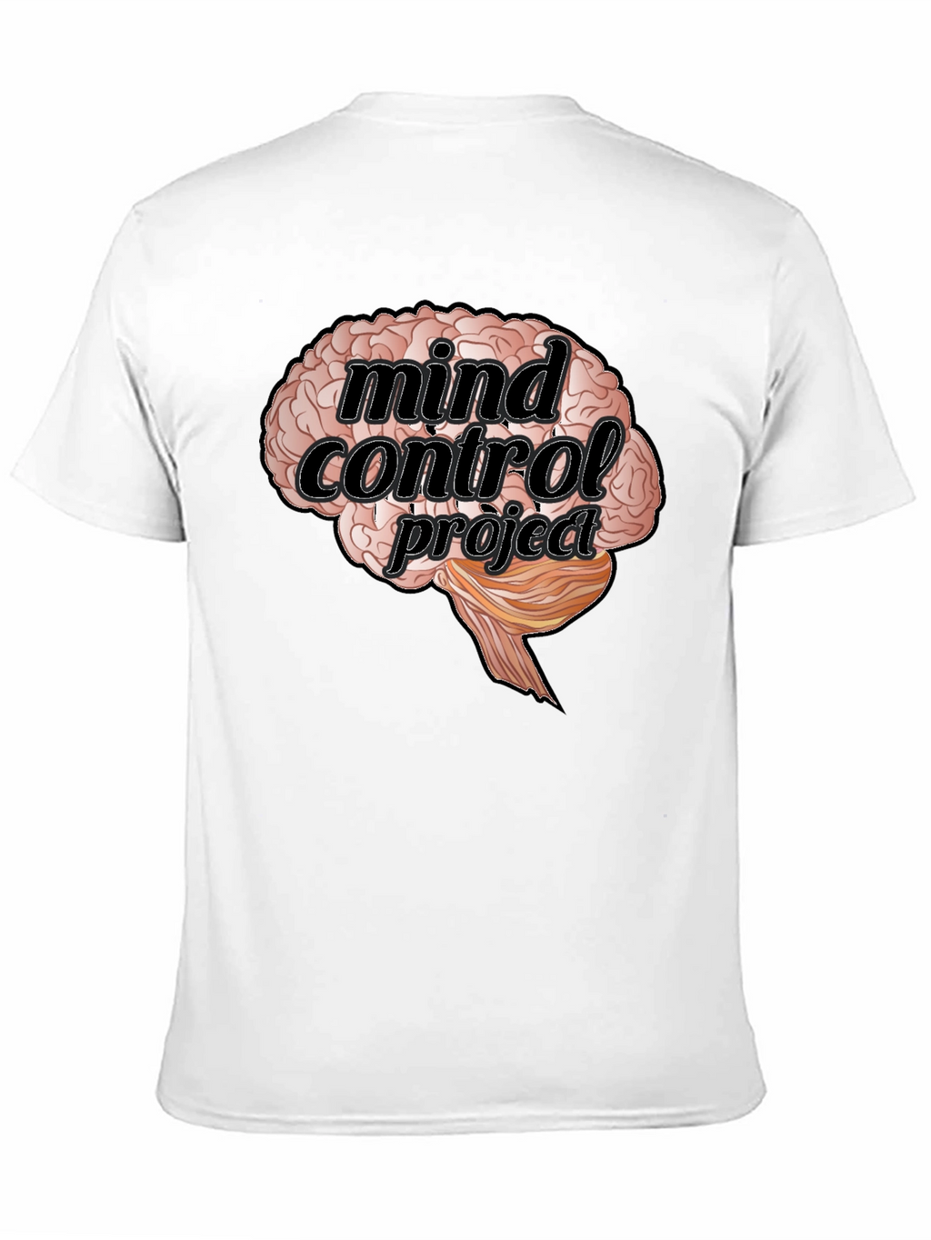Mind Control Project Brain Graphic T-Shirt