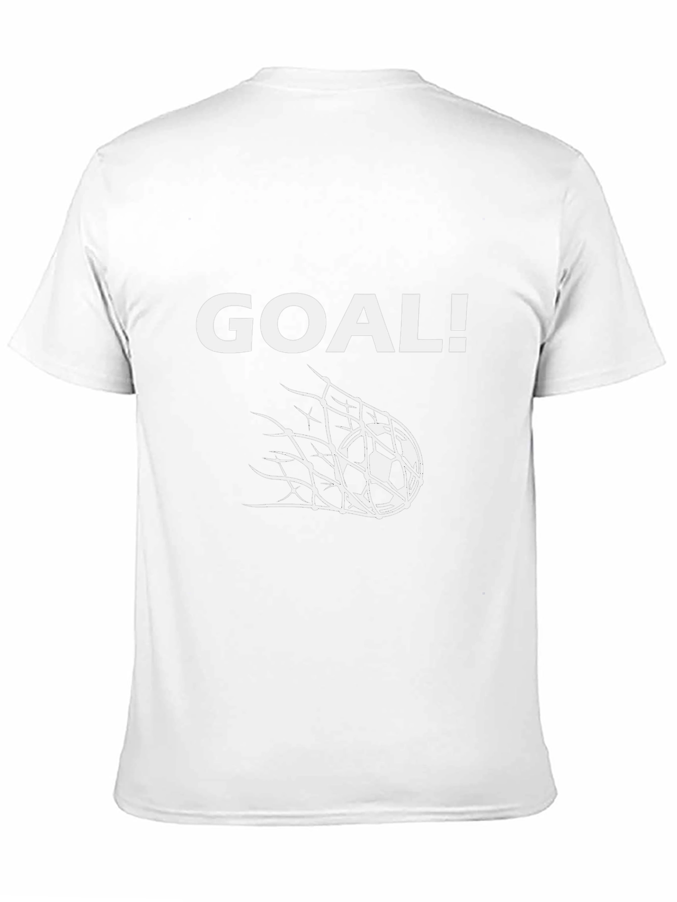 Goal! Black Soccer T-Shirt