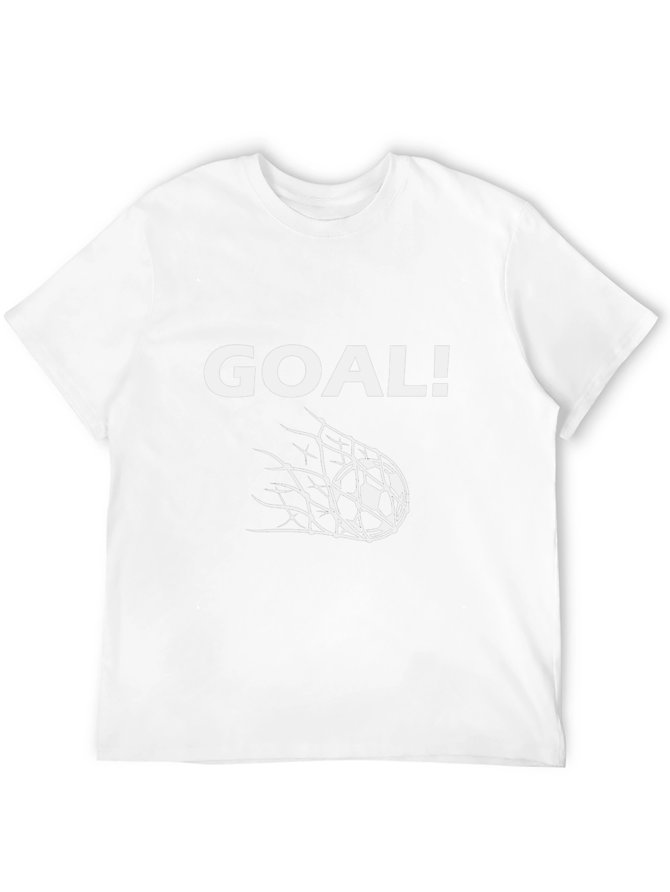 Goal! Black Soccer T-Shirt