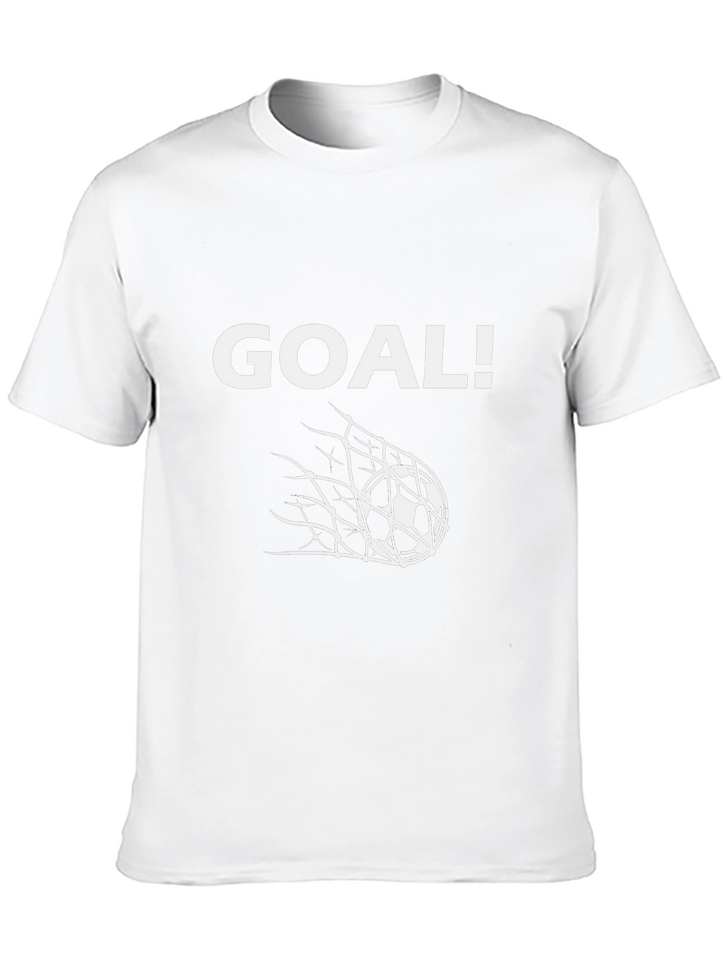 Goal! Black Soccer T-Shirt