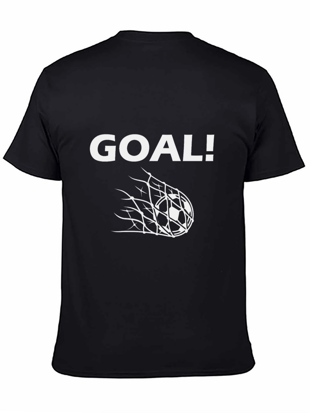 Goal! Black Soccer T-Shirt