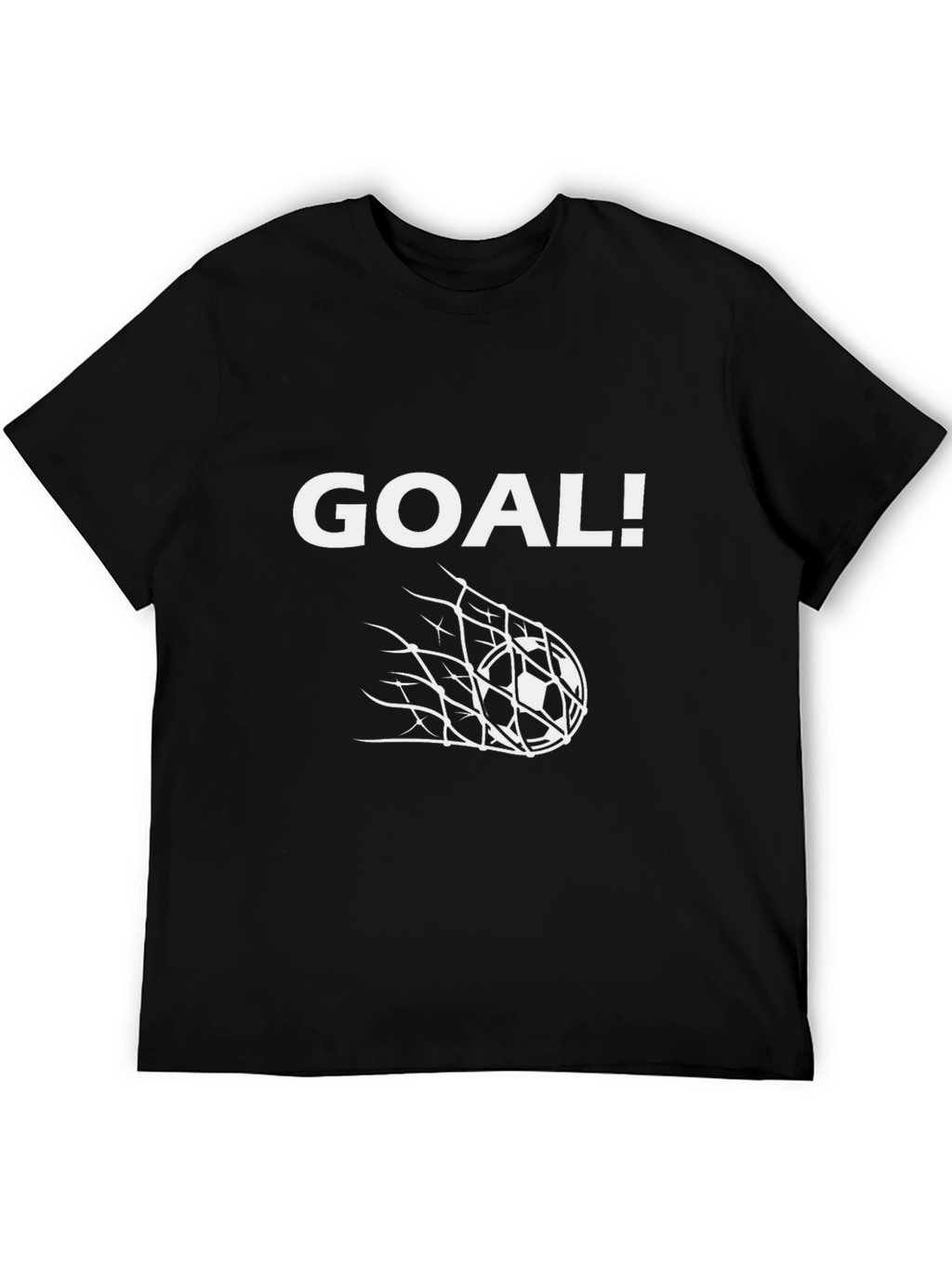 Goal! Black Soccer T-Shirt