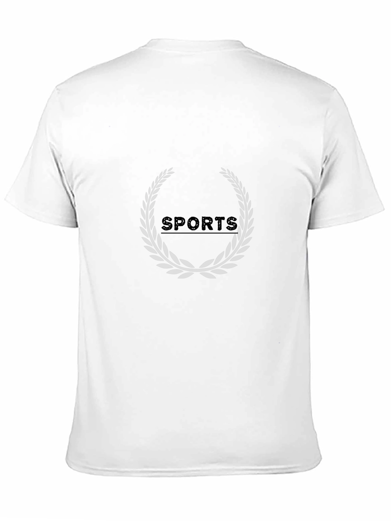 Mens Black Sports Graphic Tee