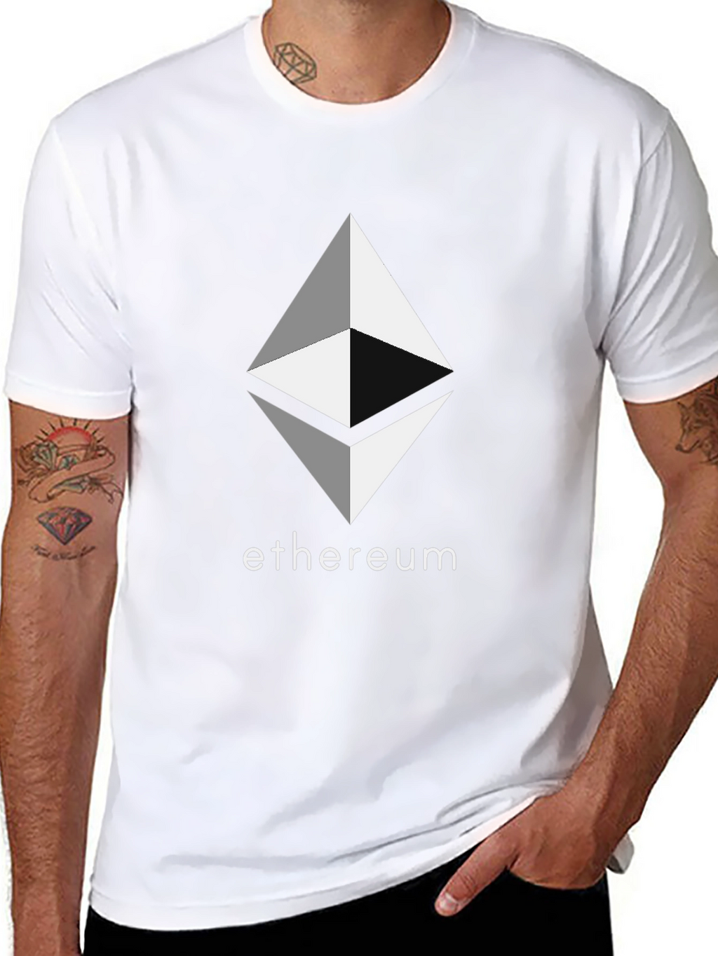Ethereum Crypto Black T-Shirt