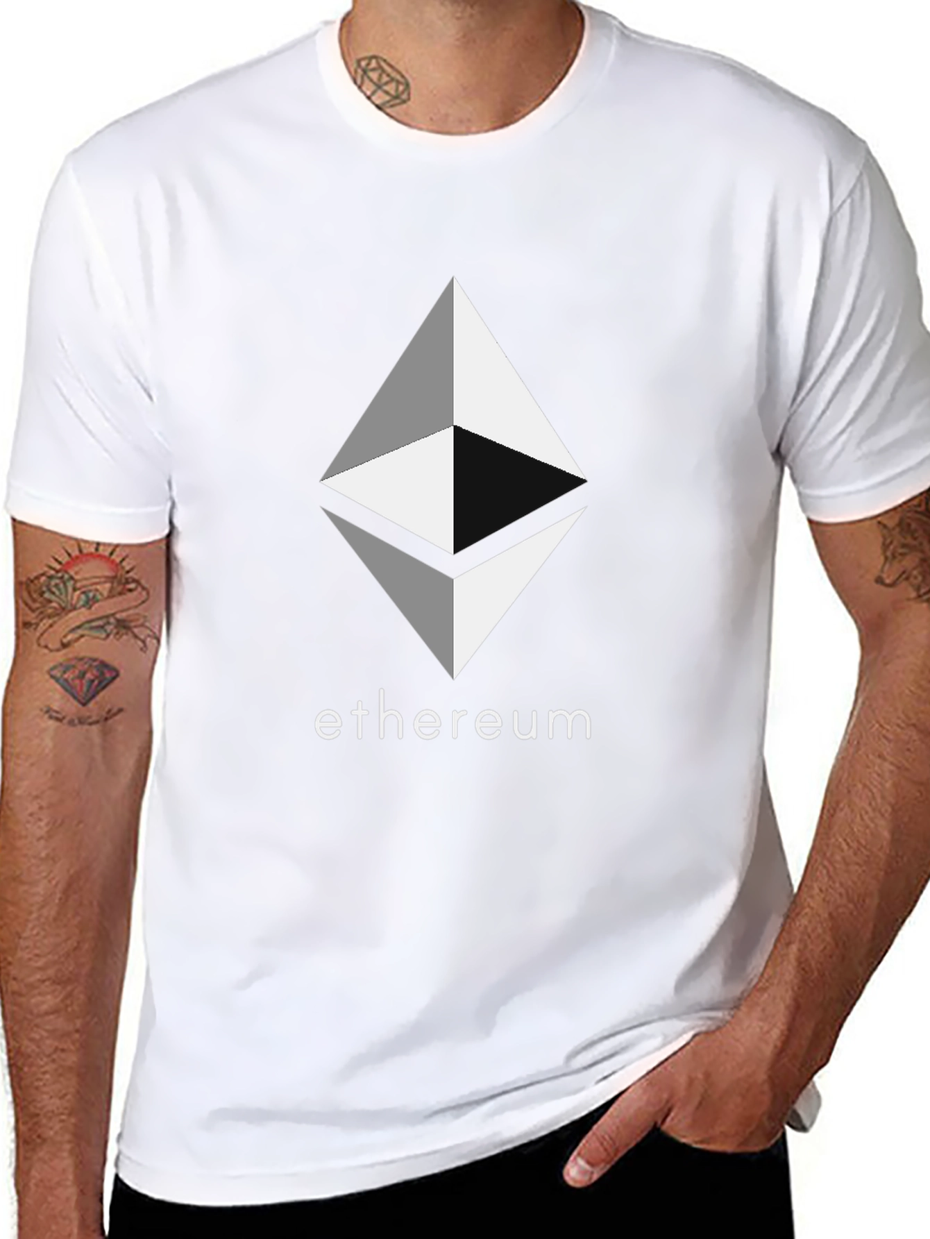 Ethereum Crypto Black T-Shirt