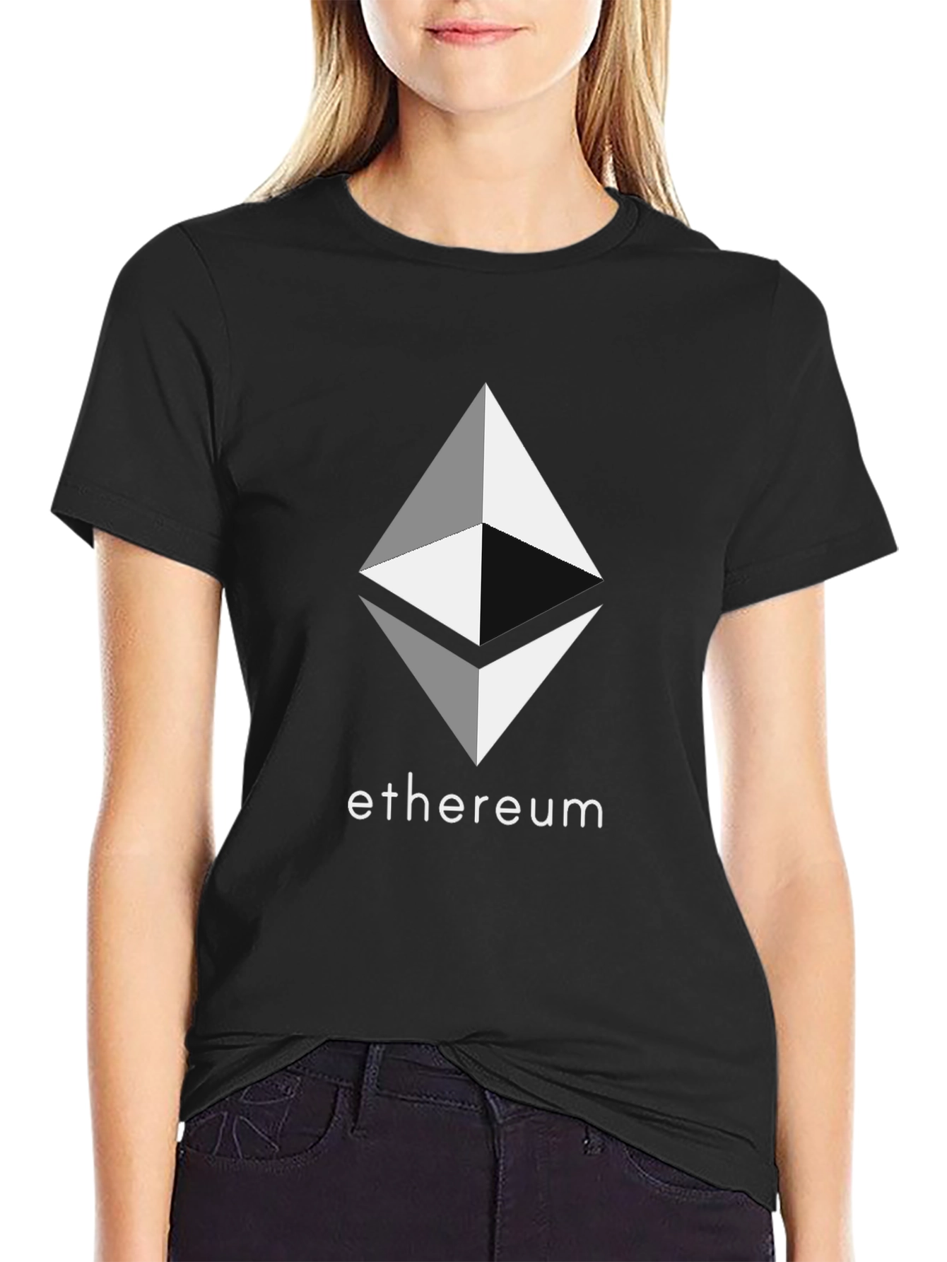 Ethereum Crypto Black T-Shirt