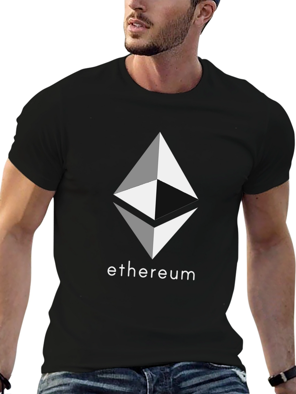 Ethereum Crypto Black T-Shirt