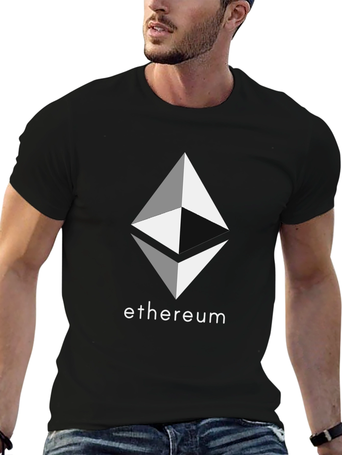 Ethereum Crypto Black T-Shirt
