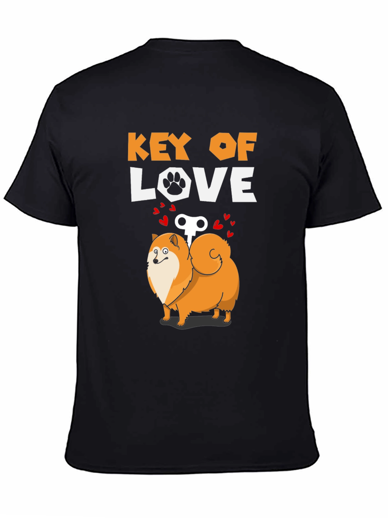 Key of Love Dog T-Shirt