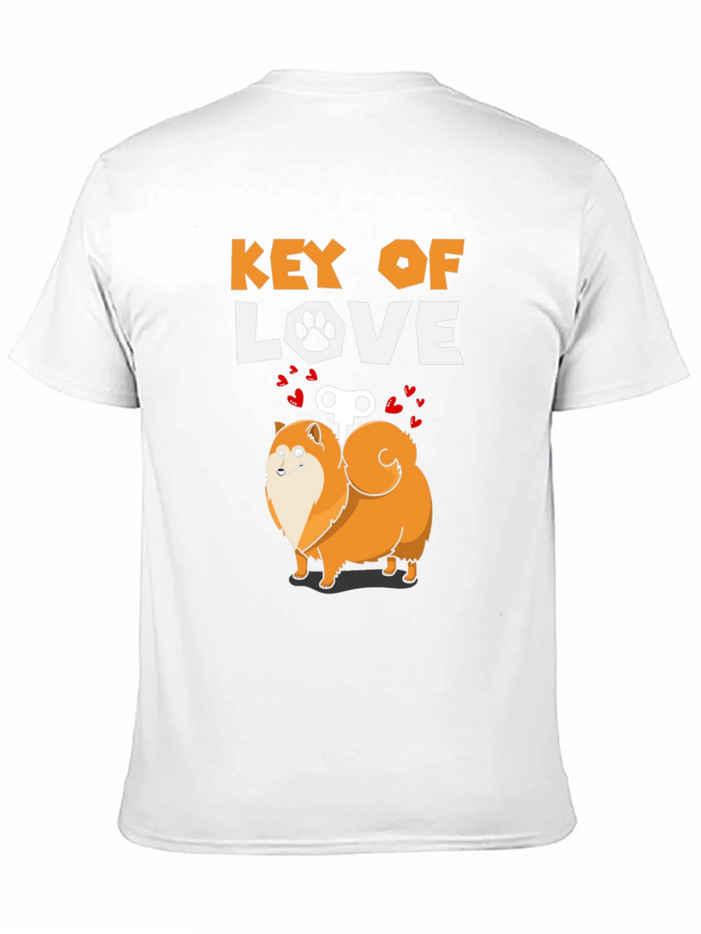 Key of Love Dog T-Shirt