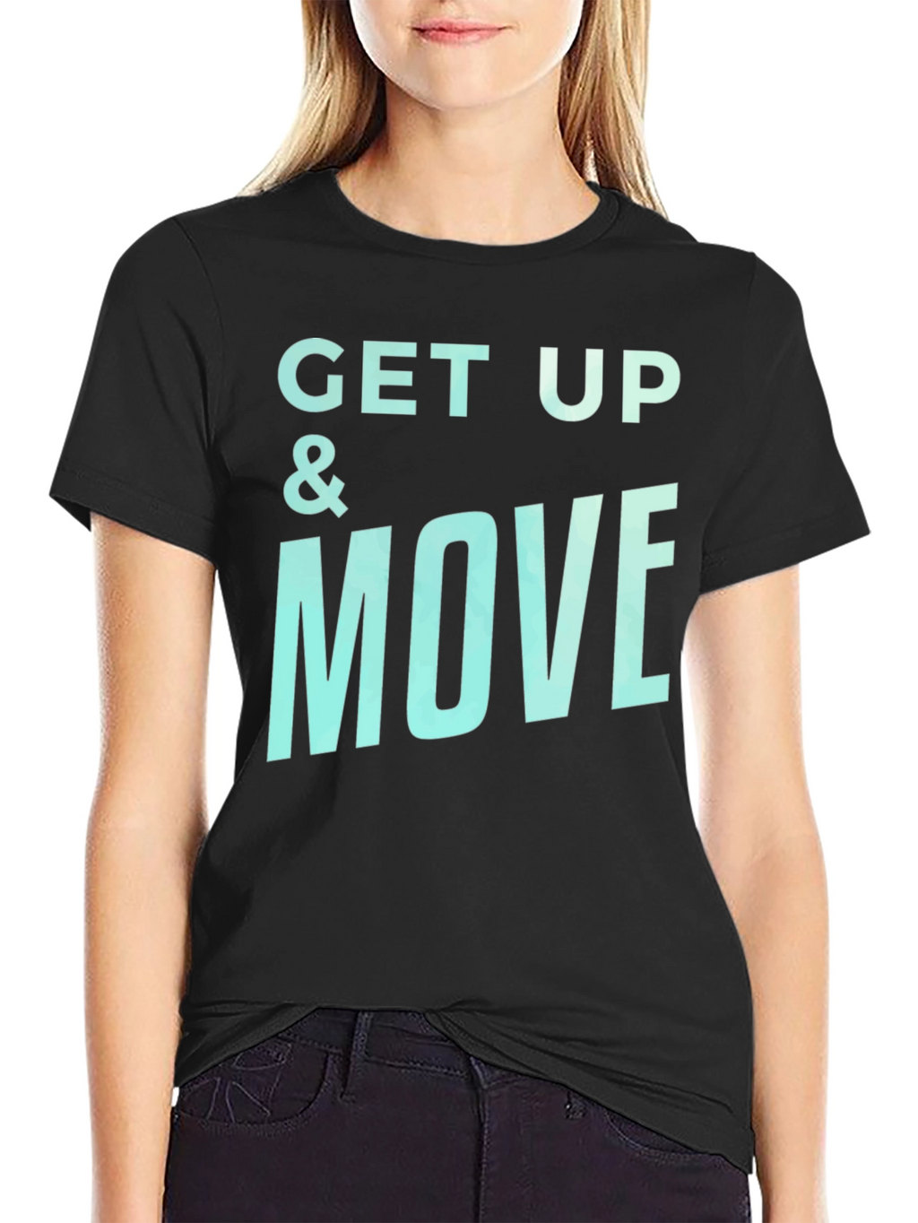 Get Up & Move Graphic Tee