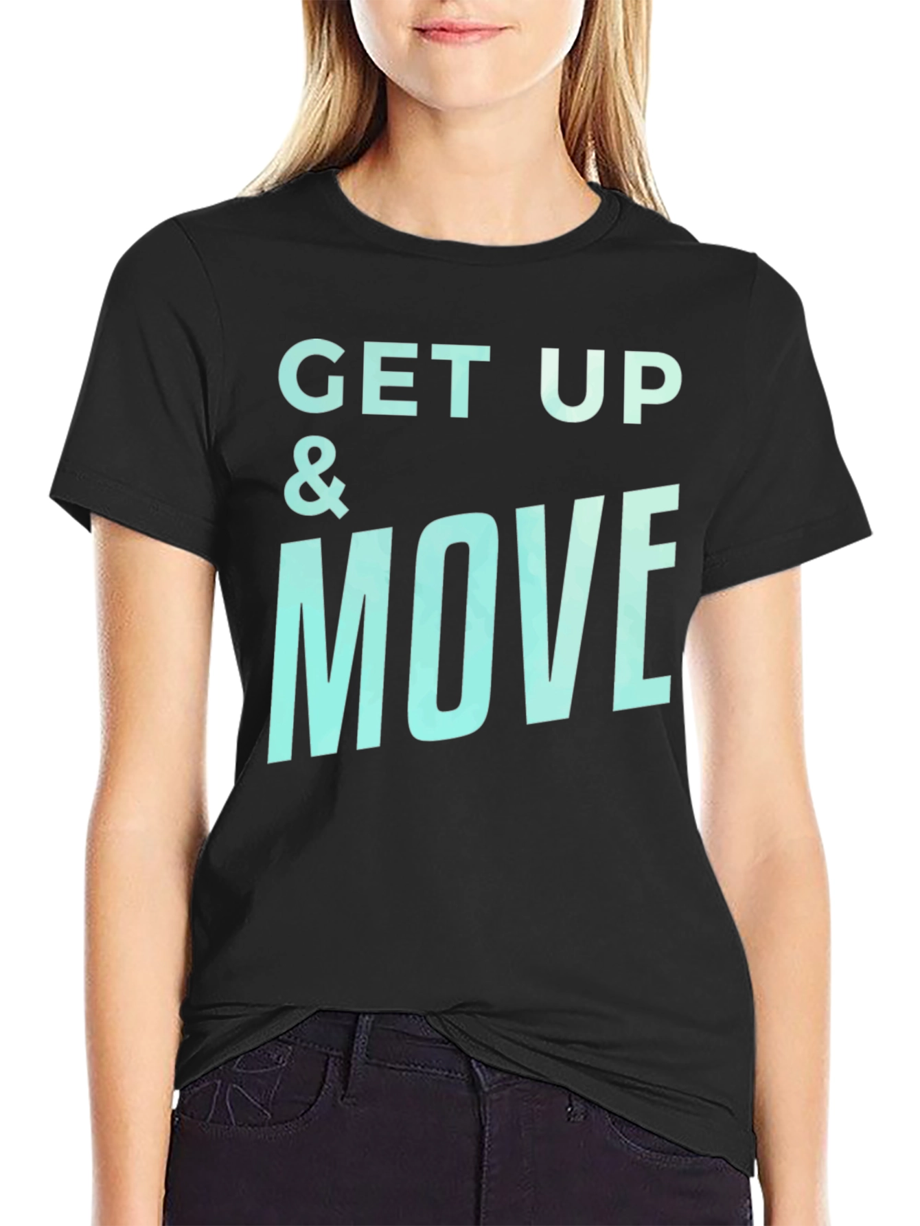 Get Up & Move Graphic Tee
