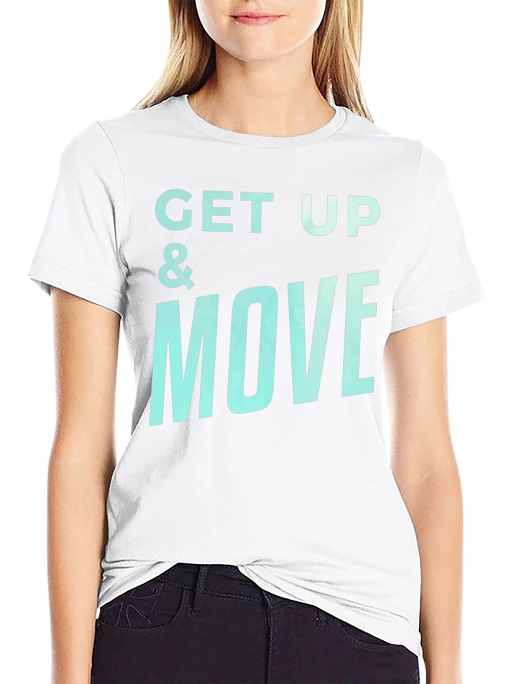 Get Up & Move Graphic Tee