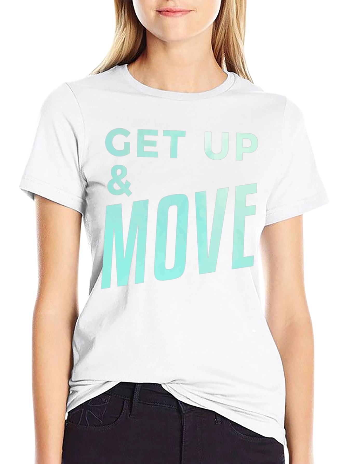 Get Up & Move Graphic Tee