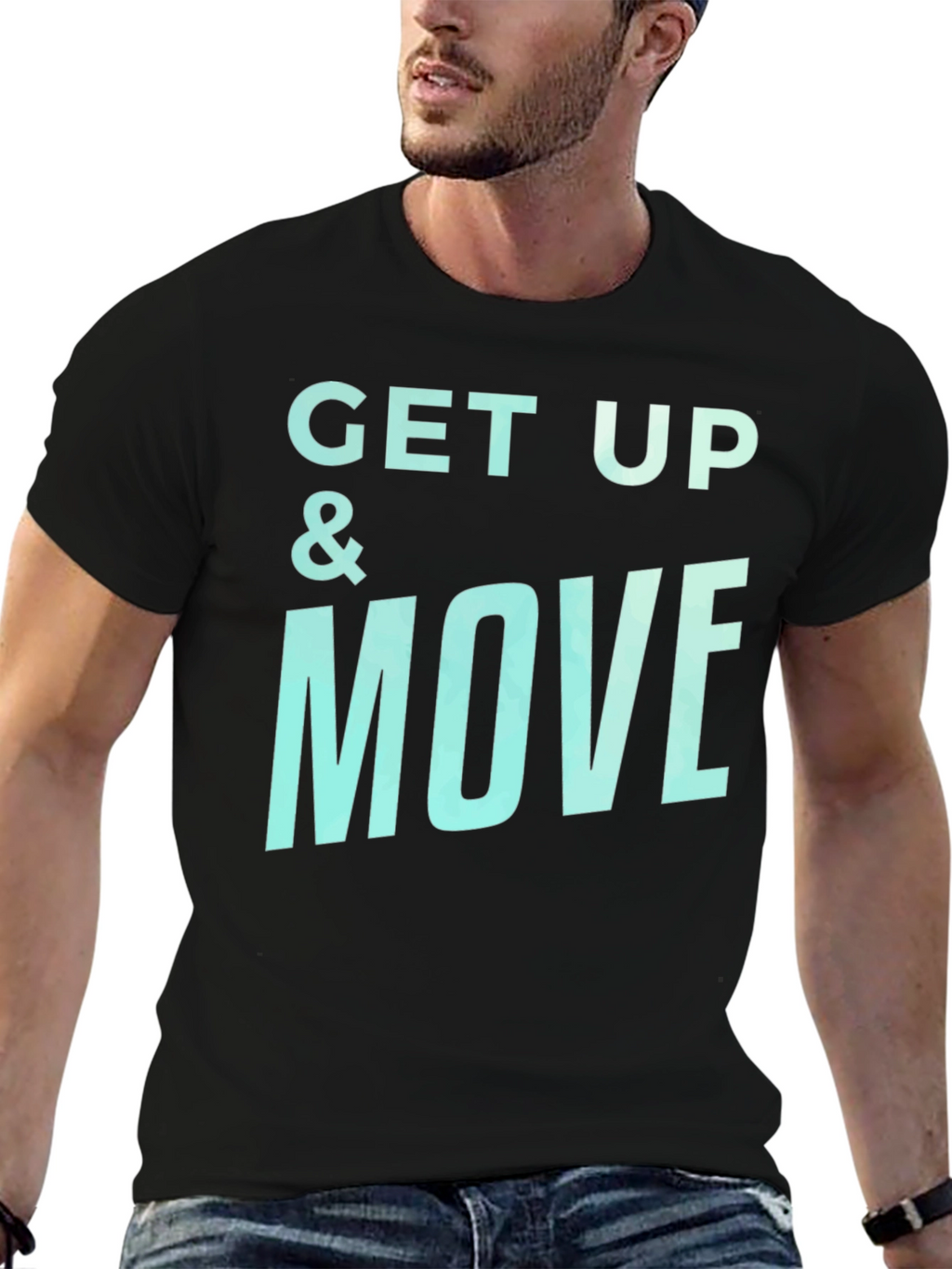 Get Up & Move Graphic Tee