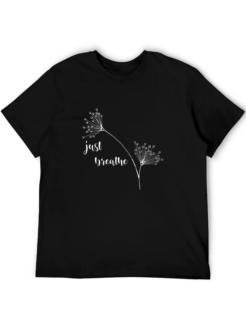 Just Breathe Graphic Tee - Relaxed Fit