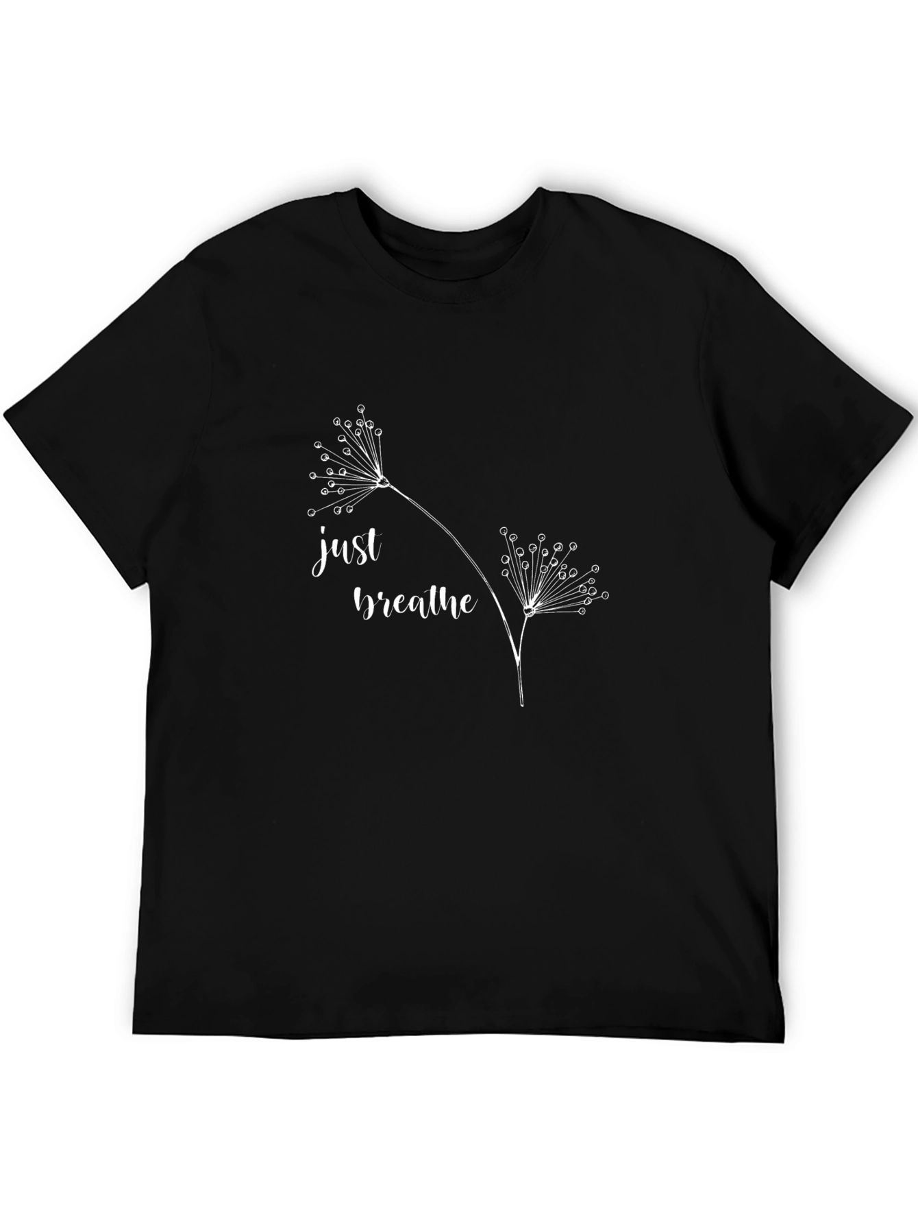 Just Breathe Graphic Tee - Relaxed Fit
