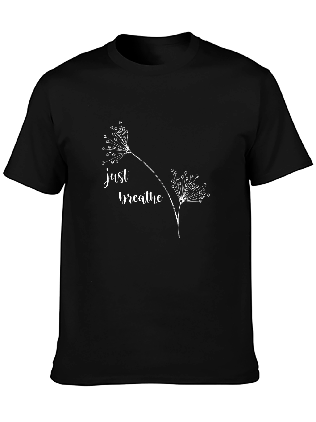 Just Breathe Graphic Tee - Relaxed Fit