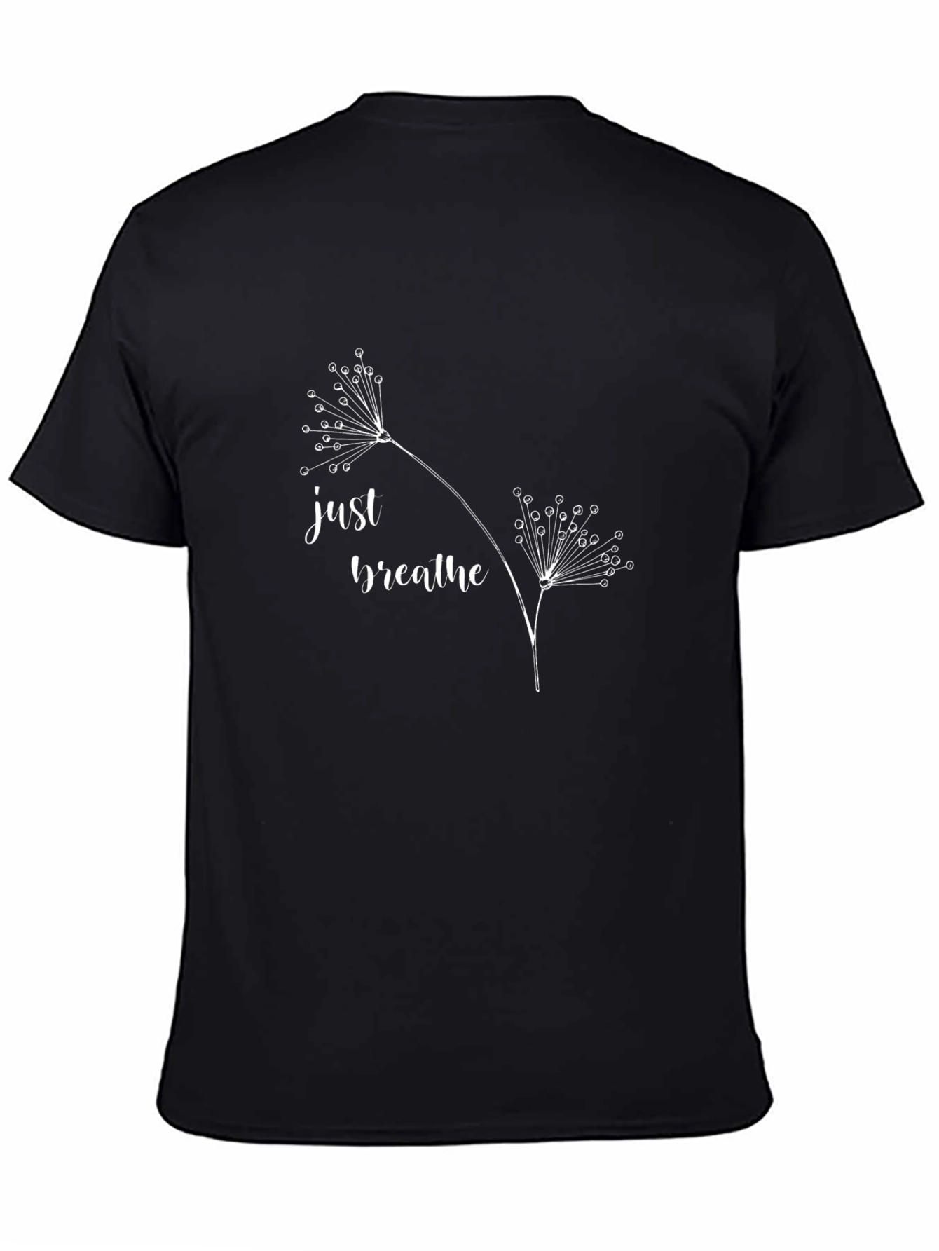 Just Breathe Graphic Tee - Relaxed Fit