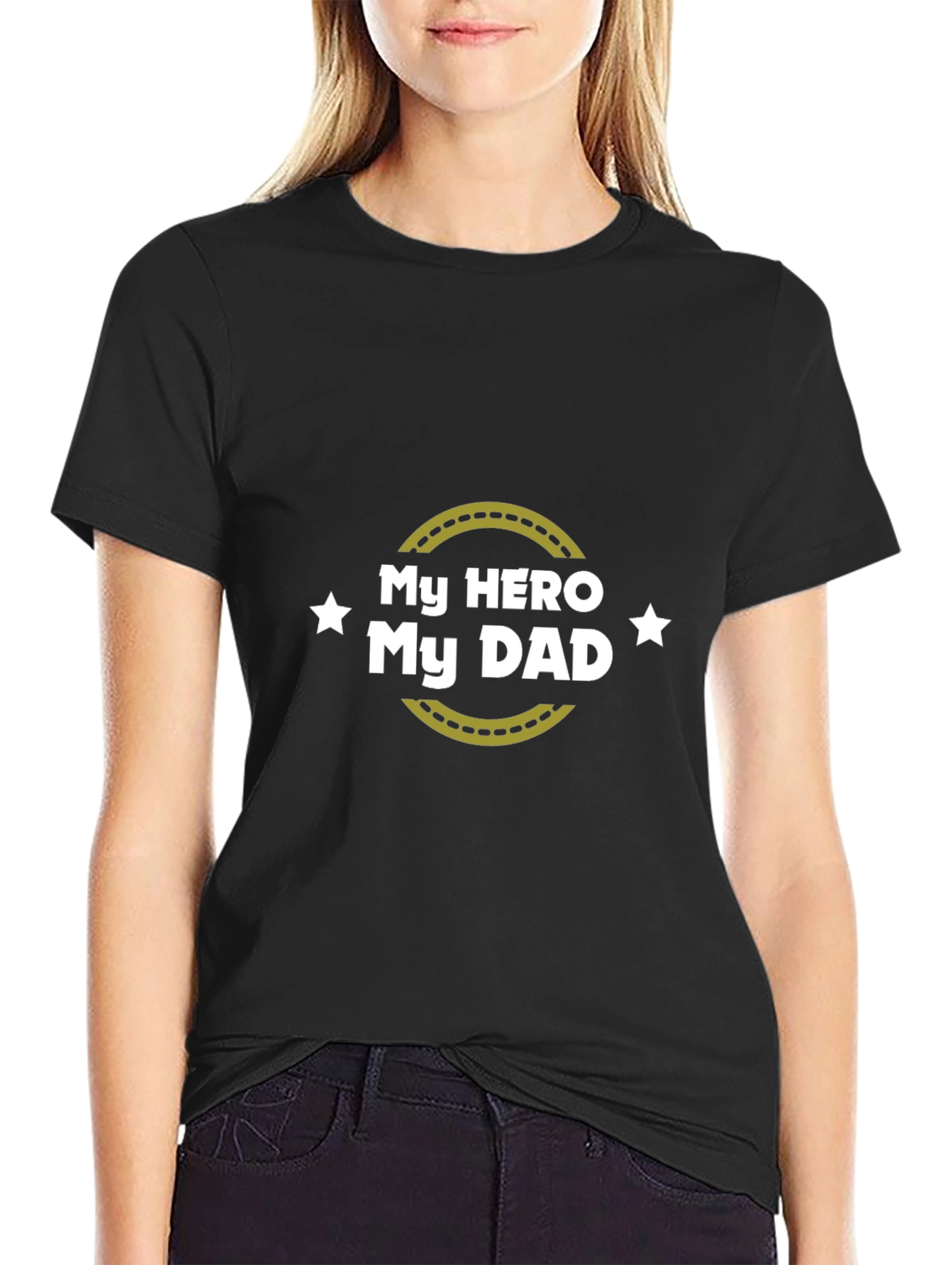 My Hero My Dad T-Shirt Fathers Day Gift