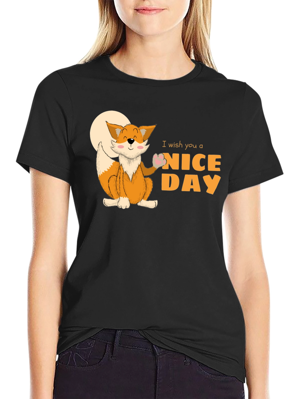 Nice Day Fox Graphic T-Shirt