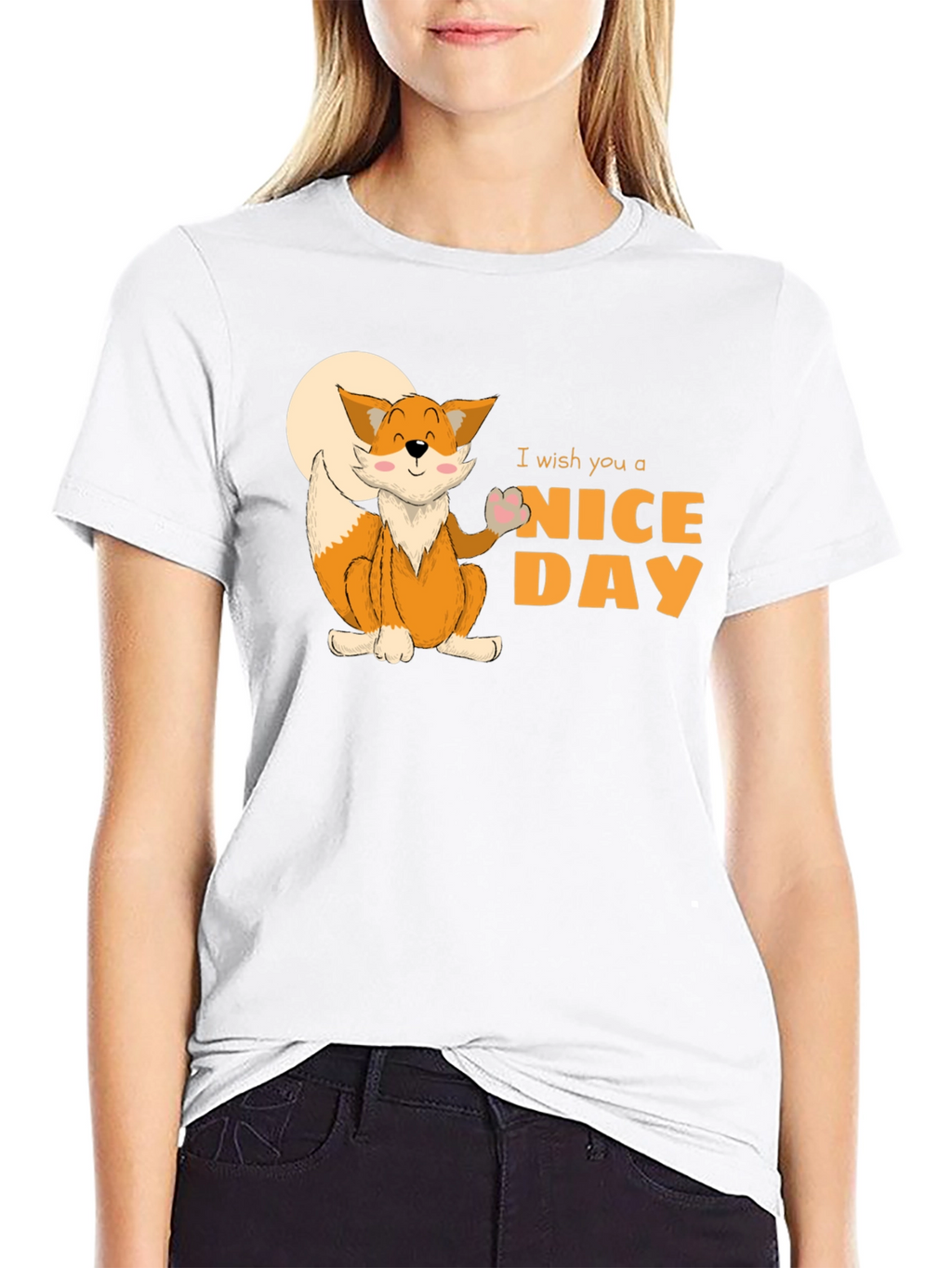 Nice Day Fox Graphic T-Shirt