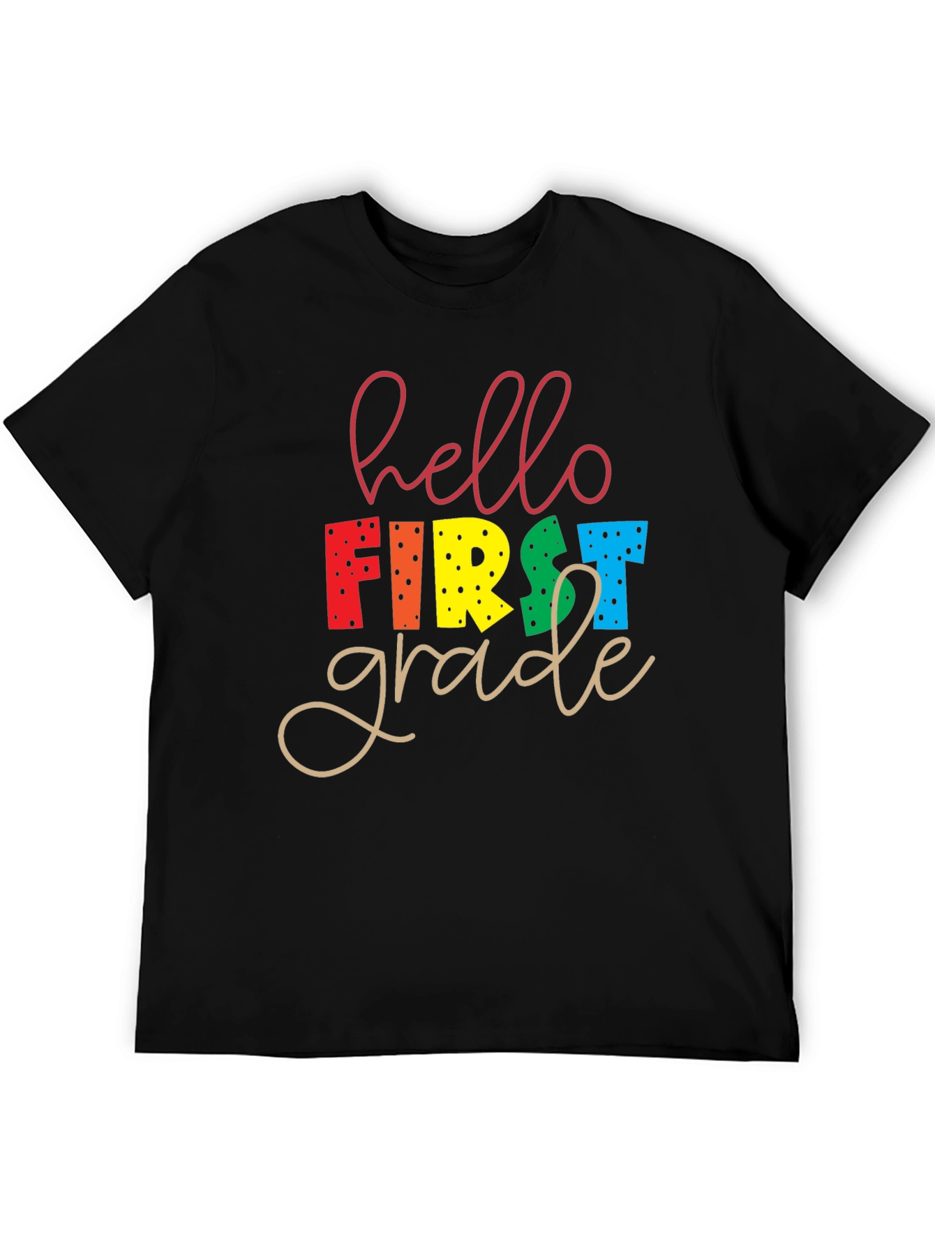 Hello First Grade T-Shirt - Back to School