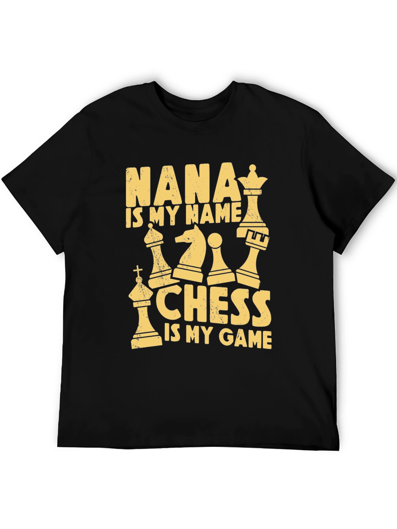 Nana Chess T-Shirt - My Name My Game