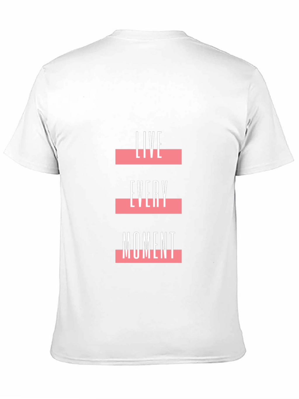 Live Every Moment Graphic Tee - Black