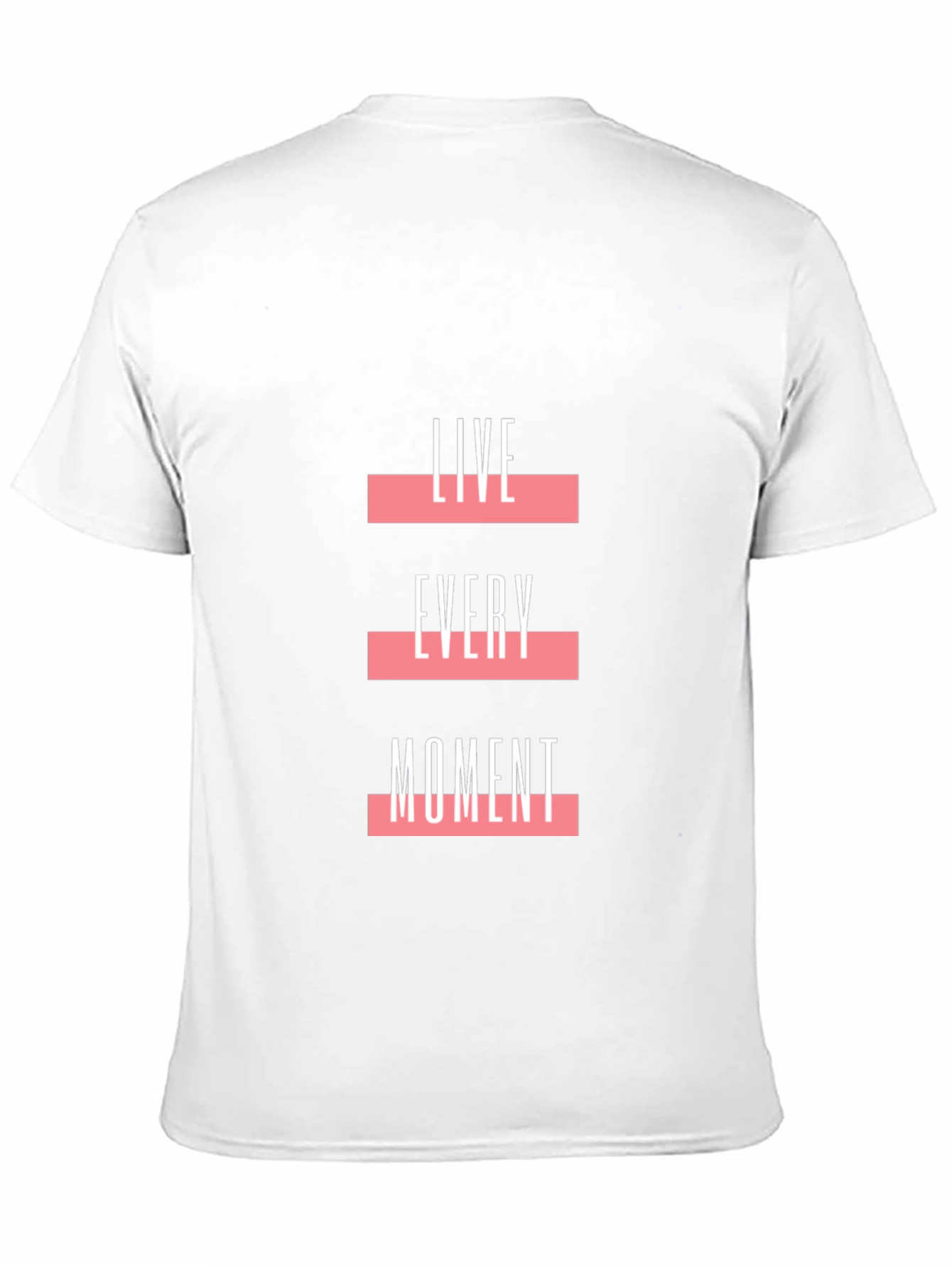 Live Every Moment Graphic Tee - Black