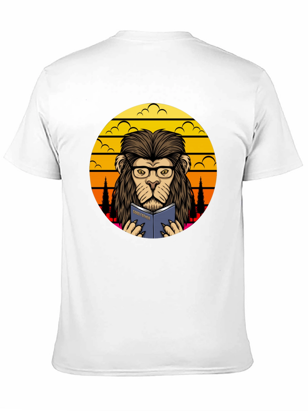 Lion Godfather Book T-Shirt