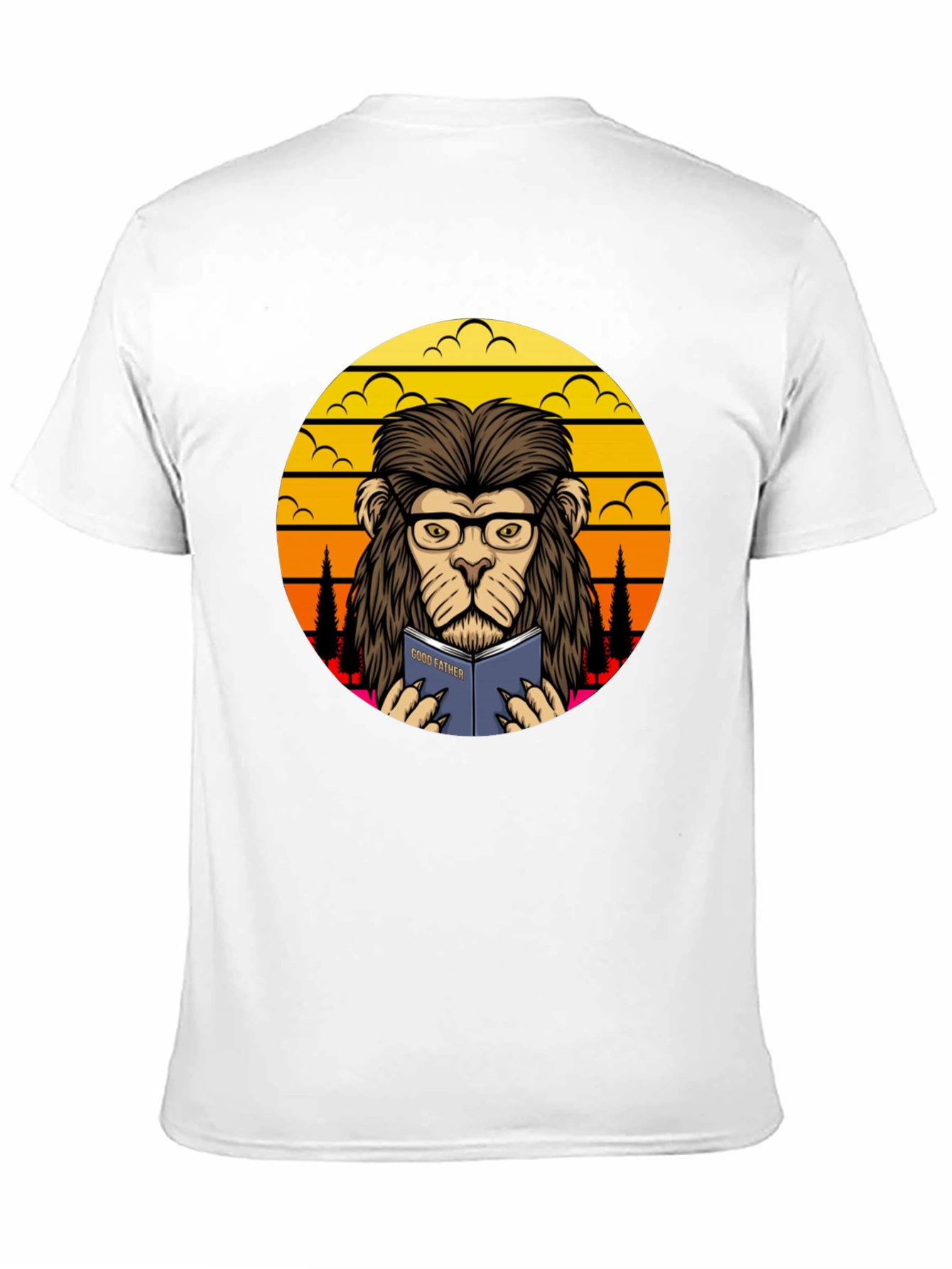 Lion Godfather Book T-Shirt