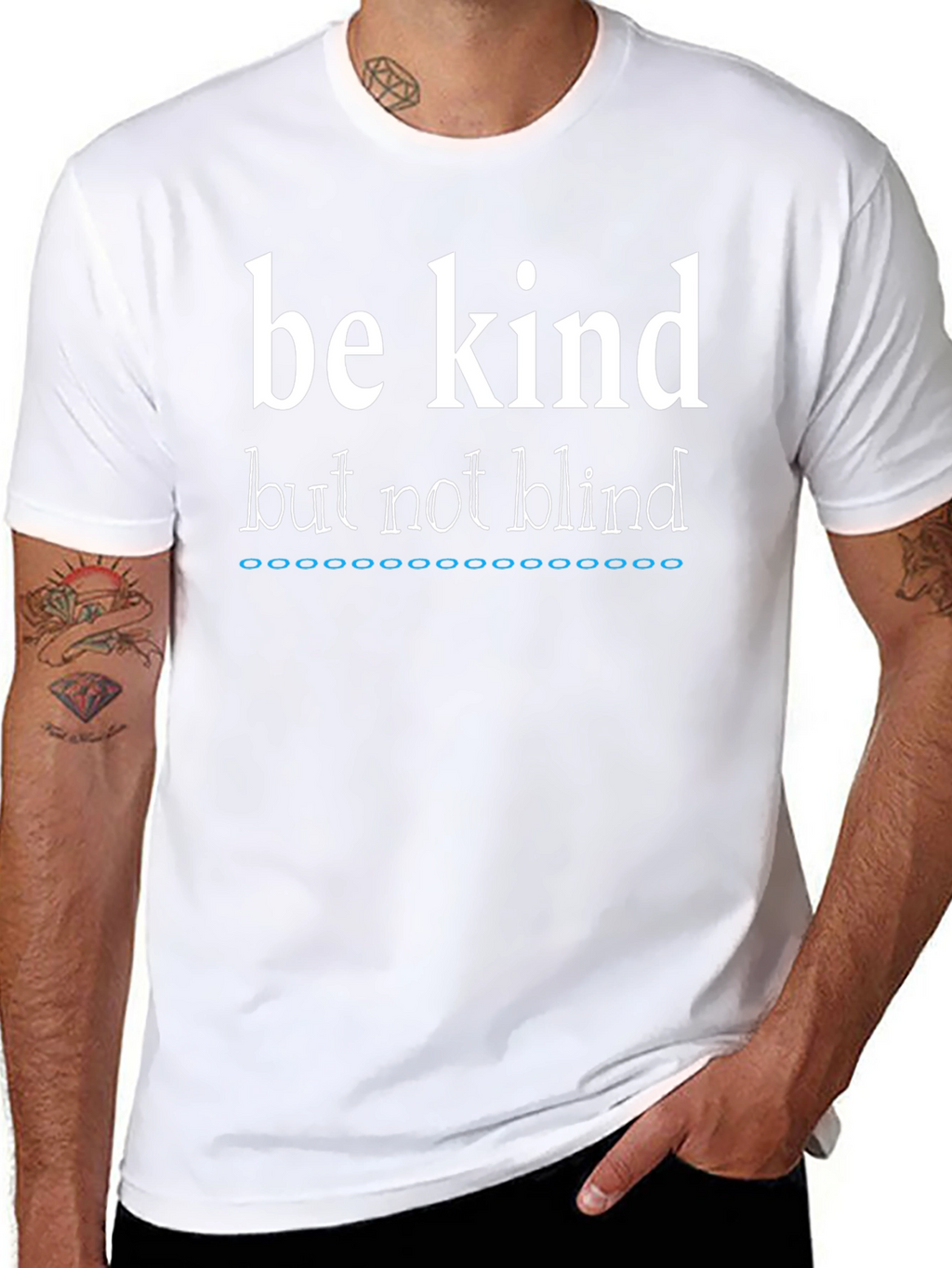 Be Kind But Not Blind Graphic Tee