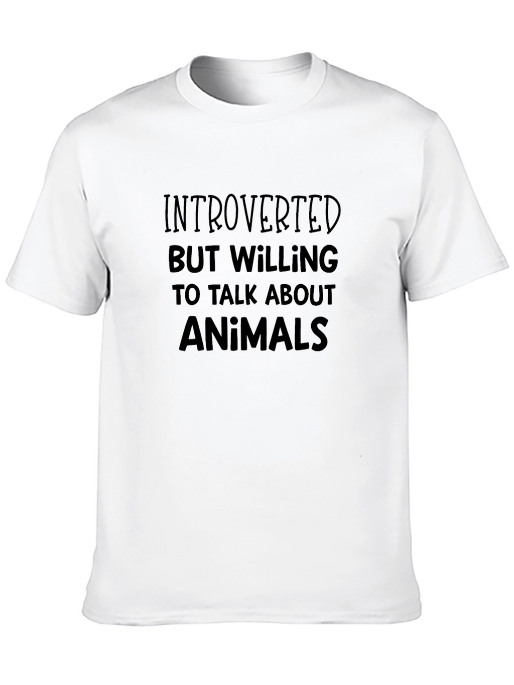 Introverted Animal Lover T-Shirt