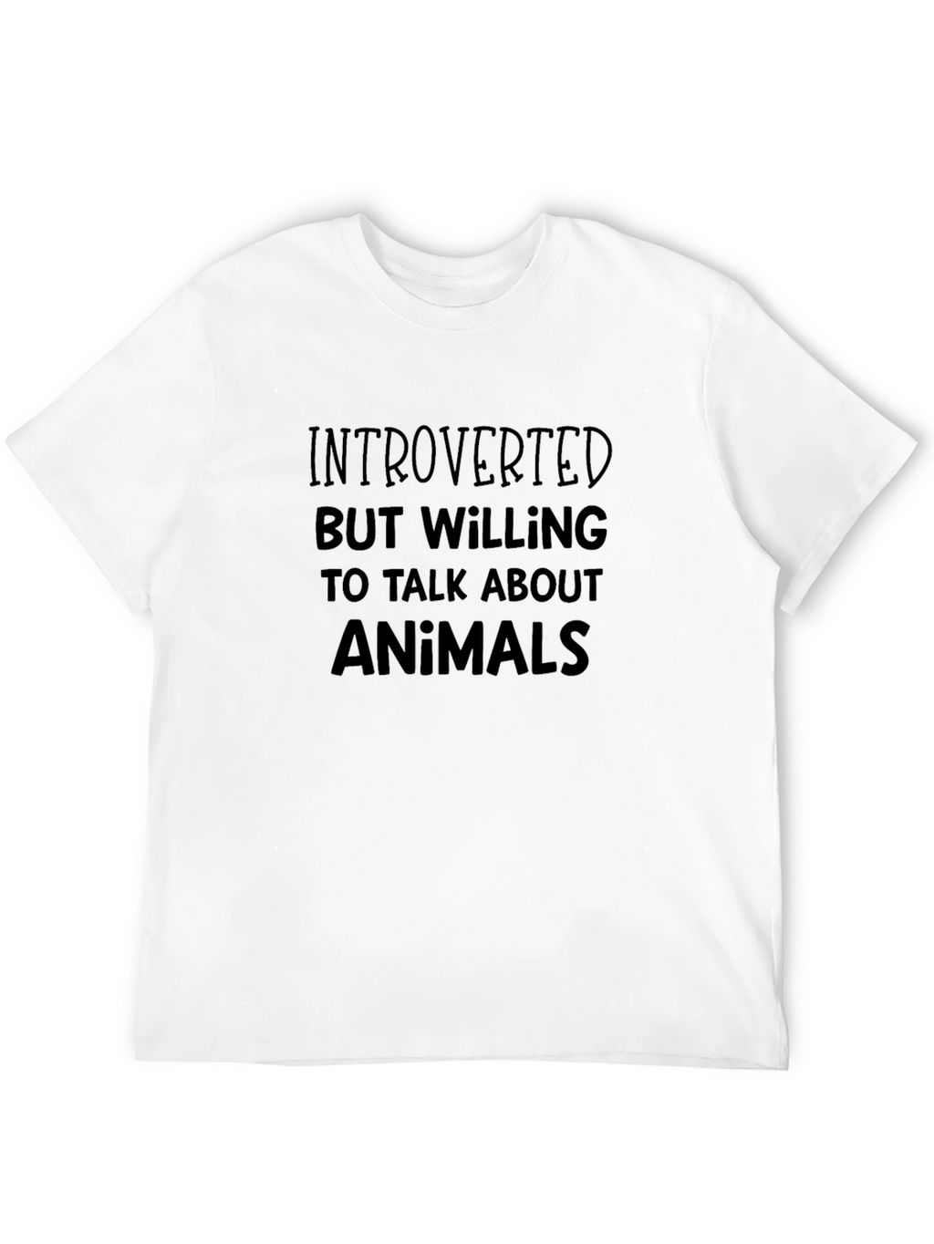 Introverted Animal Lover T-Shirt