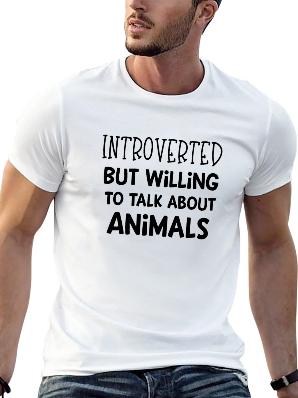 Introverted Animal Lover T-Shirt