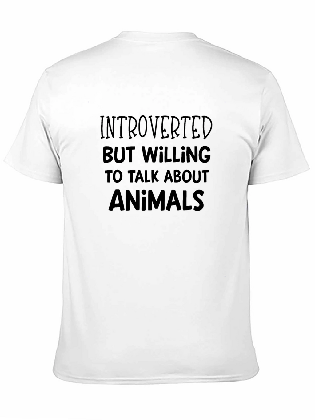 Introverted Animal Lover T-Shirt